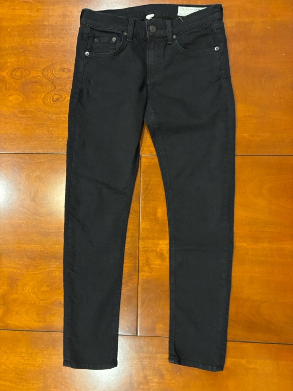 rag & bone‎ Black Women's Liberty  Jeans. Mid Rise. Cropped/ankle. Size 26